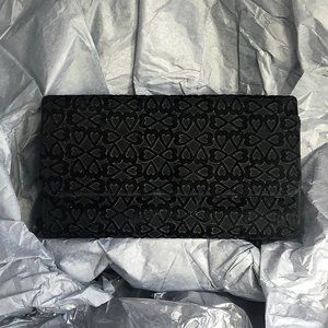 Black Velvet Heart Wallet